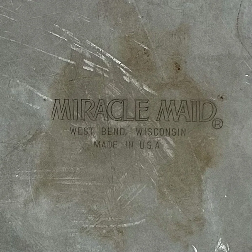Vintage Miracle Maid Hard Anodized Aluminum Fry Pan Skillet 12